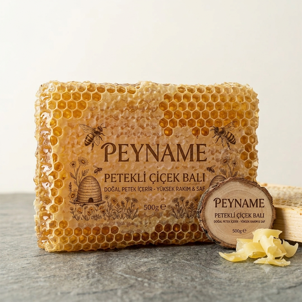 Peyname Petekli Çiçek Balı Peyname Petekli Çiçek Balı - Görsel 1