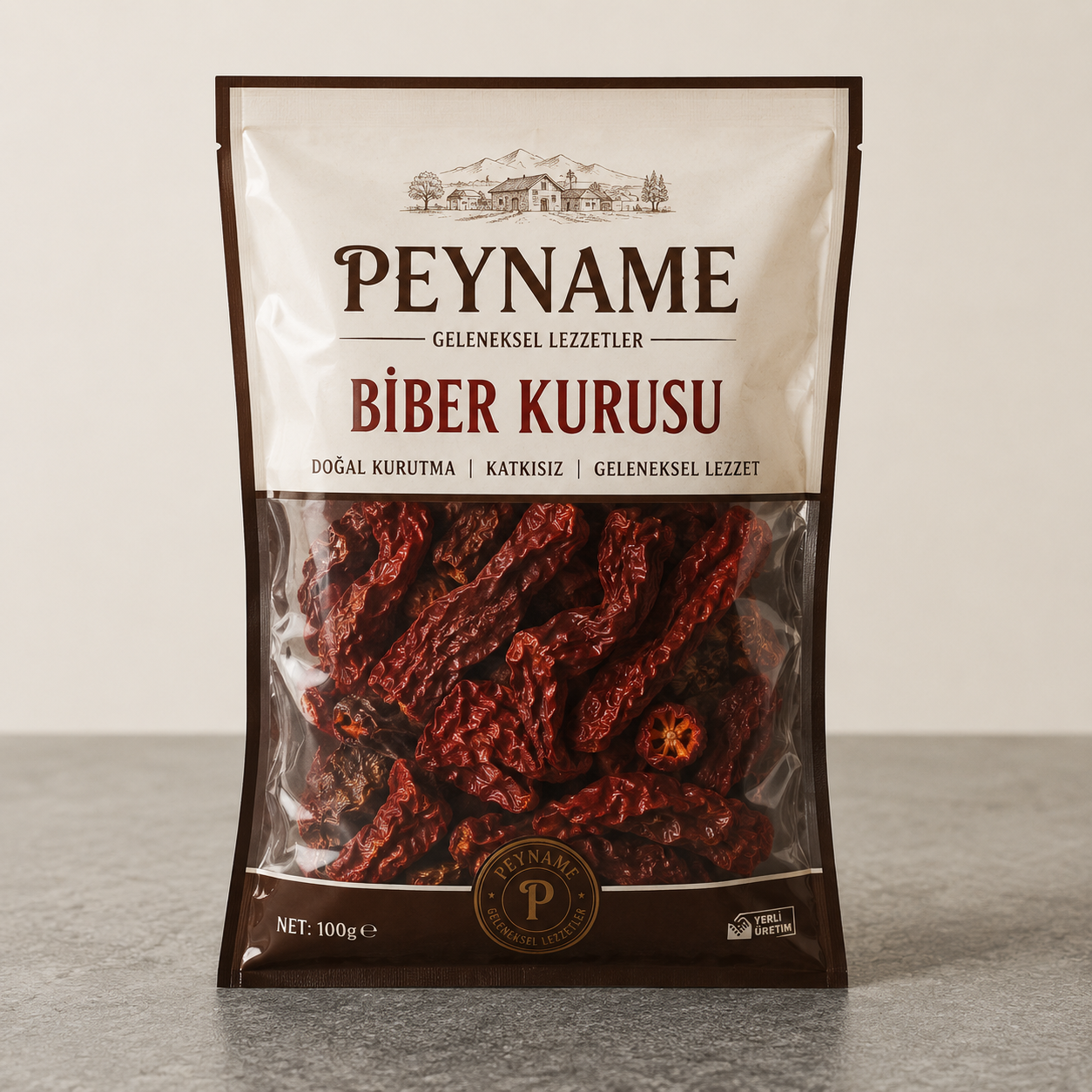 Peyname biber kurusu ambalajı Biber Kurusu - Görsel 1